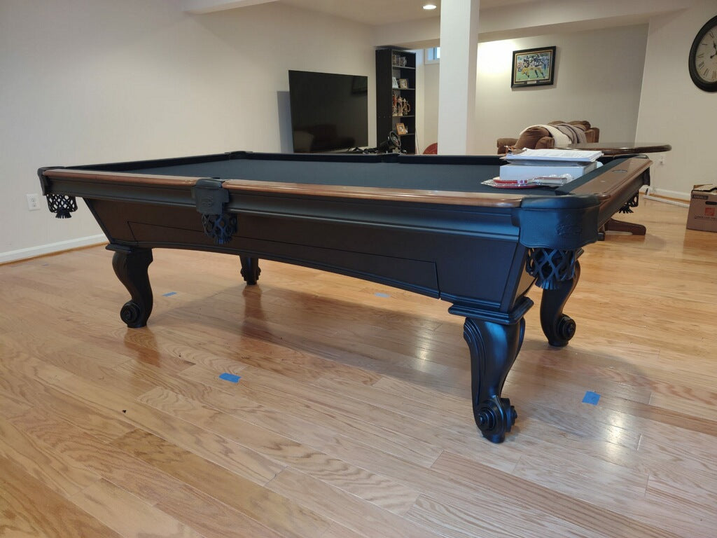 Olhausen Ellianna 8-Foot Pool Table - Professional Billiard Table for Home & Game Room | Perfect for Family Fun, Parties & Competitive Play
