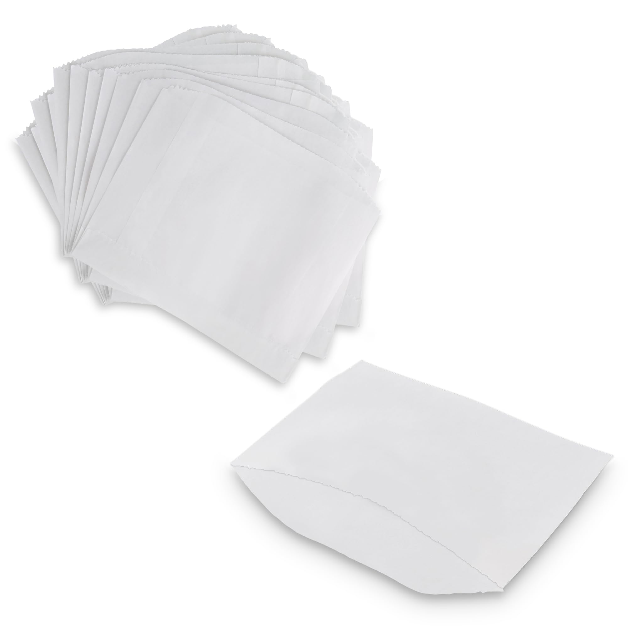 MT Products White Wax Cookie Bags 6