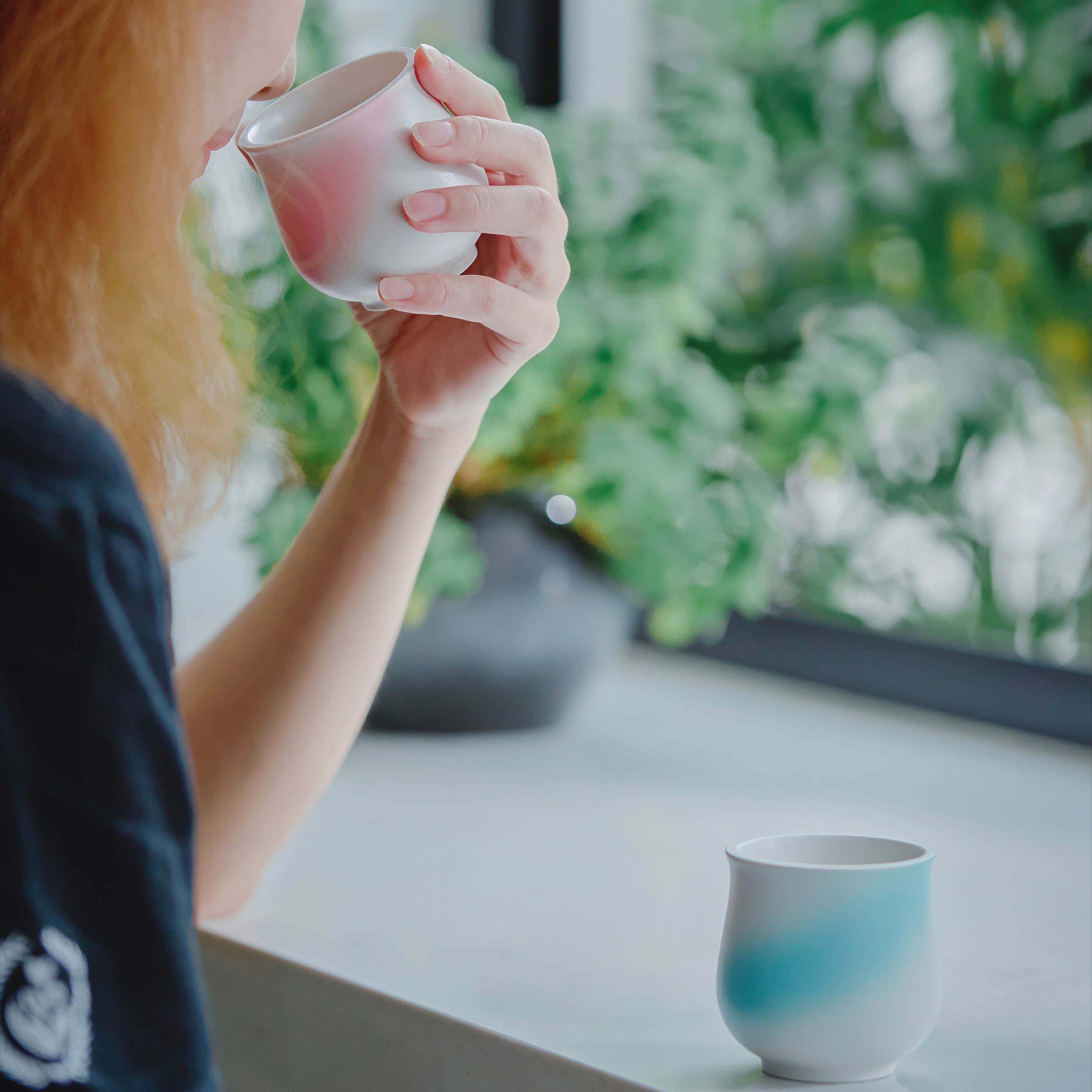 Premium Ceramic Coffee Tasting Cup - Aroma Enhancing Design for Specialty Coffee Lovers | Perfect for Home Brewing, Coffee Shops & Barista Training