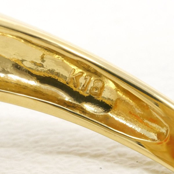 18K Yellow Gold Shell Coral Ring for Women - Elegant Beach Wedding Jewelry, Perfect for Bridal, Engagement, Anniversary Gifts & Tropical Vacations