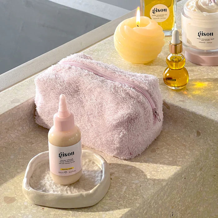 Gisou Honey Infused Scalp Treatment Serum for Hair Growth & Hydration - Perfect for Dry, Damaged Hair & Scalp Care at Home
