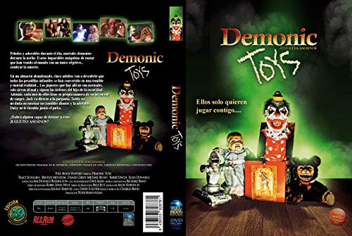 Demonic Toys DVD 1992 - Killer Toys Horror Movie [Import] - Perfect for Halloween Movie Nights & Cult Horror Film Collections