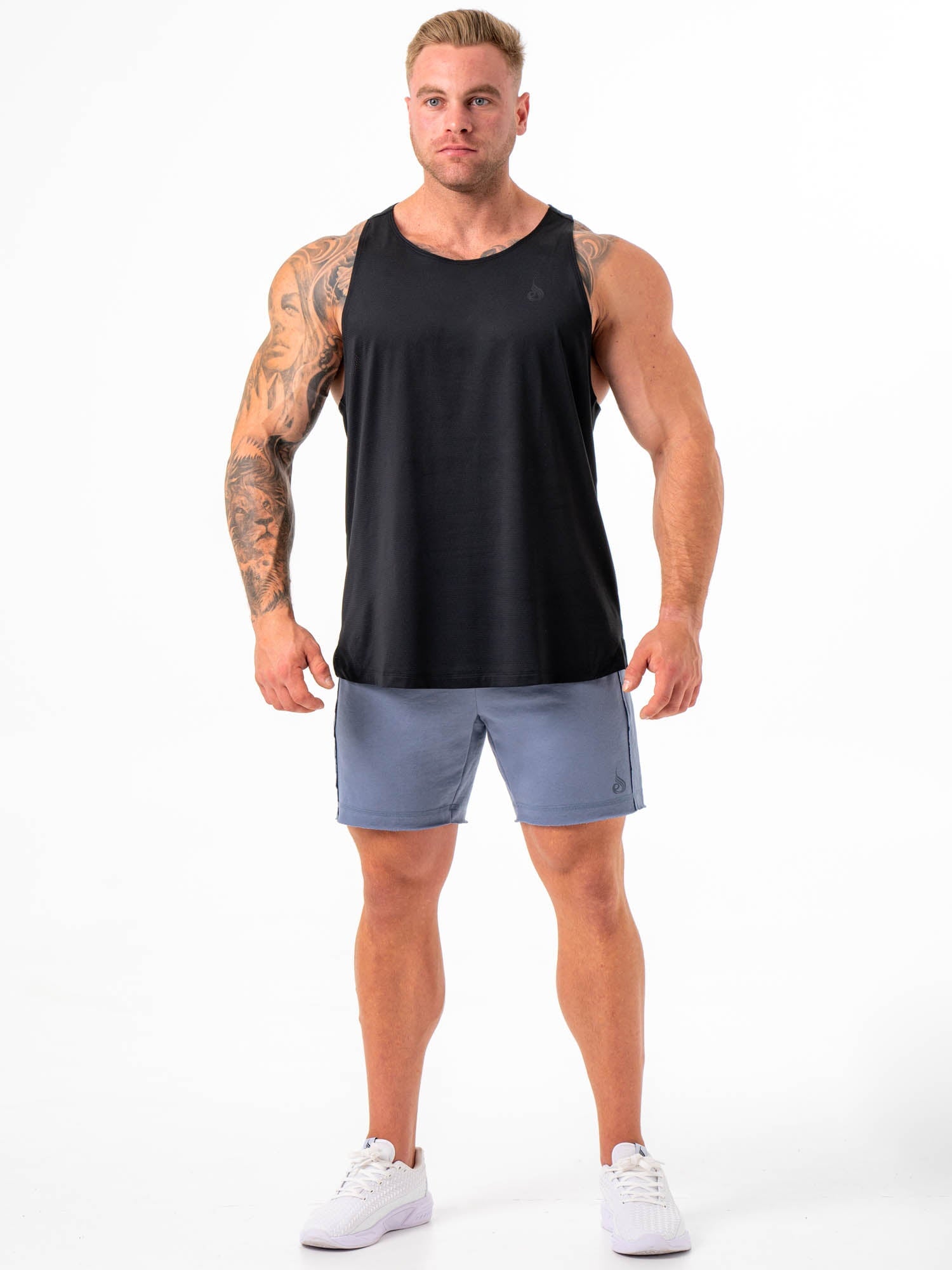 Men's Denim Blue Pursuit Track Shorts - Comfortable Athletic Running Shorts for Gym, Workout & Casual Wear