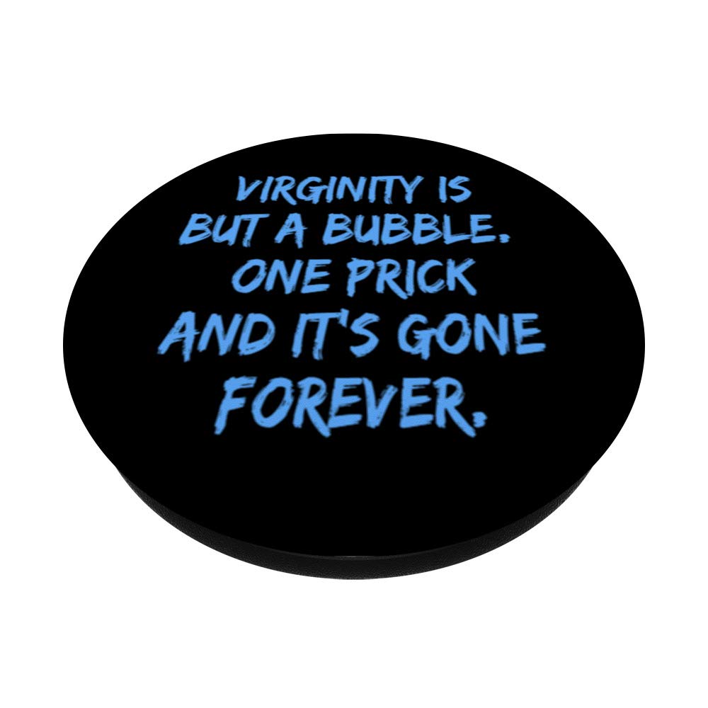 Funny Virginity Sex Potty Humor Saying T-Shirt - Sarcastic Adult Joke Tee for Parties & Gifts - Trendy Casual Wear for Men & Women