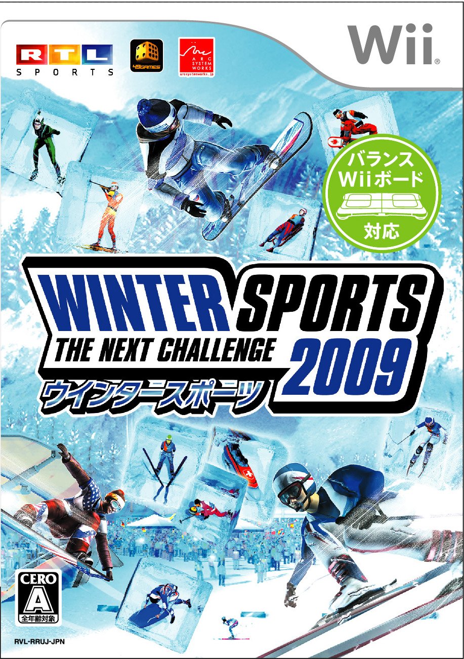 Winter Sports 2009: The Next Challenge - Japan Import Video Game for PS3, Wii & Xbox | Perfect for Family Game Nights & Winter Entertainment