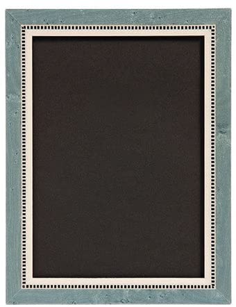 Addison Ross 8x10cm Miki 20 Marquetry Inlay Wooden Photo Frame - Blue - Perfect for Wall Decor, Tabletop Display & Gift Giving