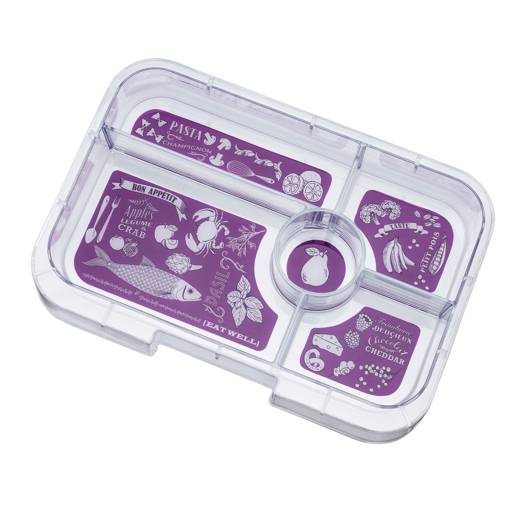 Yumbox Tapas Tray Insert - BPA-Free Lunch Box Organizer for Kids & Adults | Perfect for School, Work, Picnics & Travel