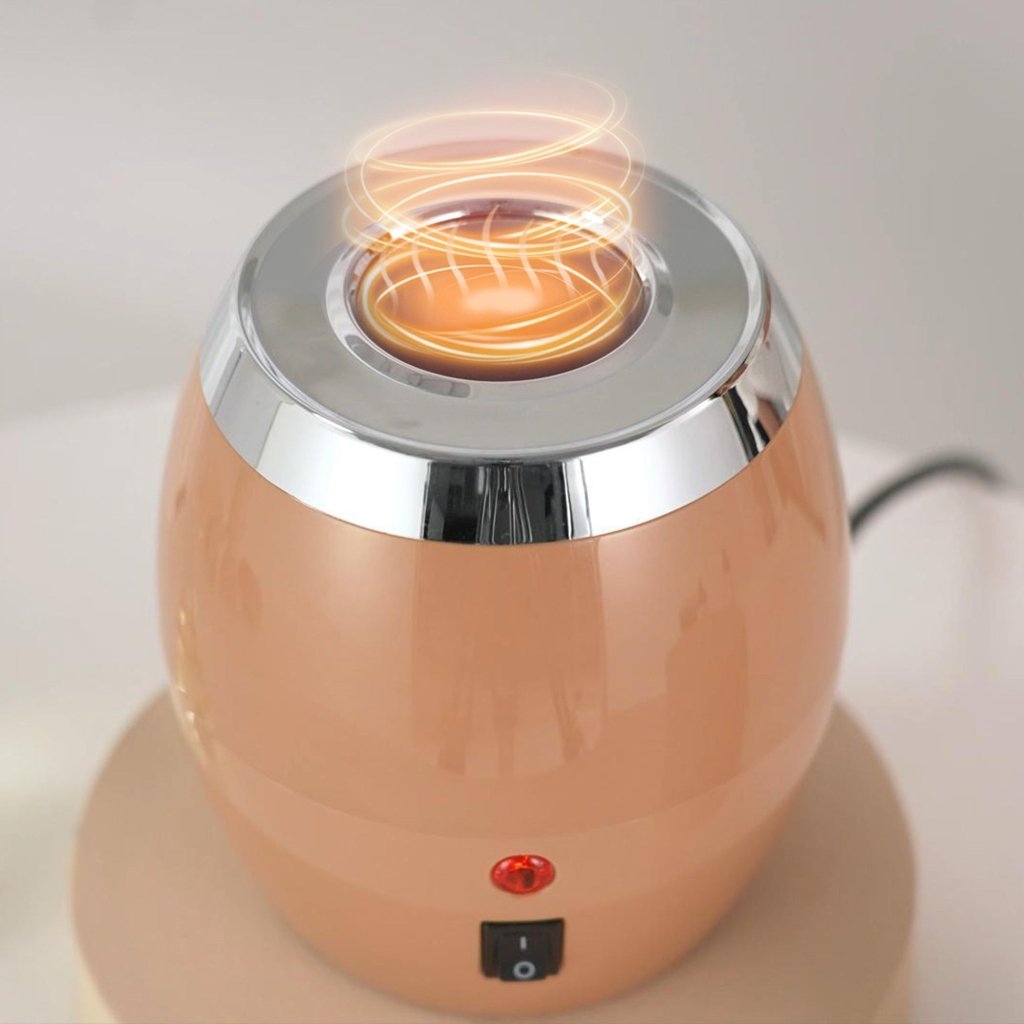 Professional Golden Touch Massage Oil Warmer & Lotion Heater with Empty Bottle - Portable Cream Heating Device for Spa, Salon & Home Use - Perfect for Therapists & Self-Care