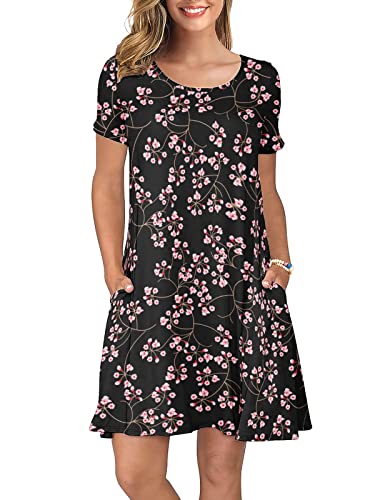 Floral Gypsophila Black