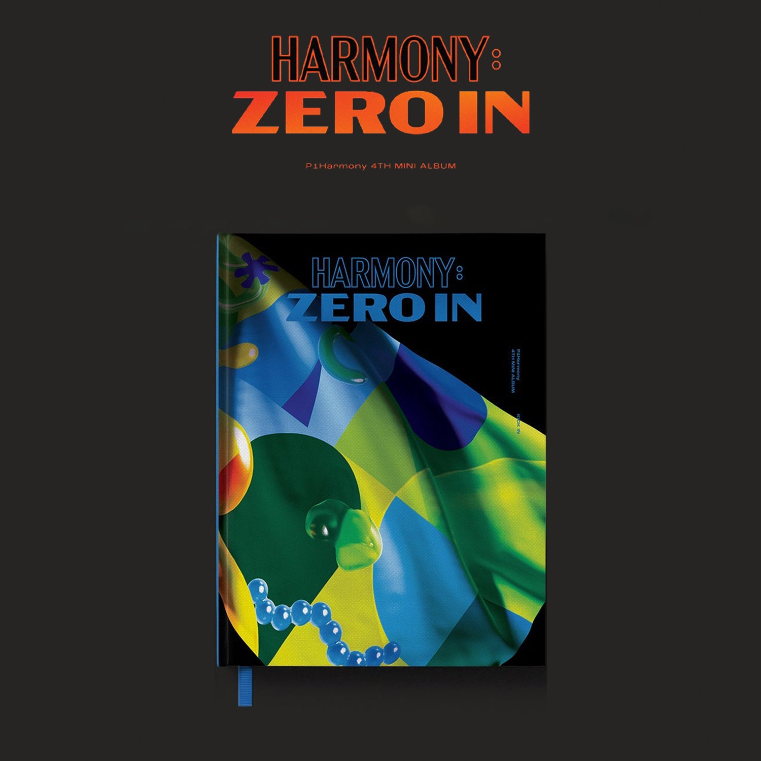 P1HARMONY 4th Mini Album 'HARMONY : ZERO IN' - K-Pop Music CD with Photobook & Poster - Perfect for K-Pop Fans and Collectors | Great for Gifts, Room Decor, and Fan Meetings