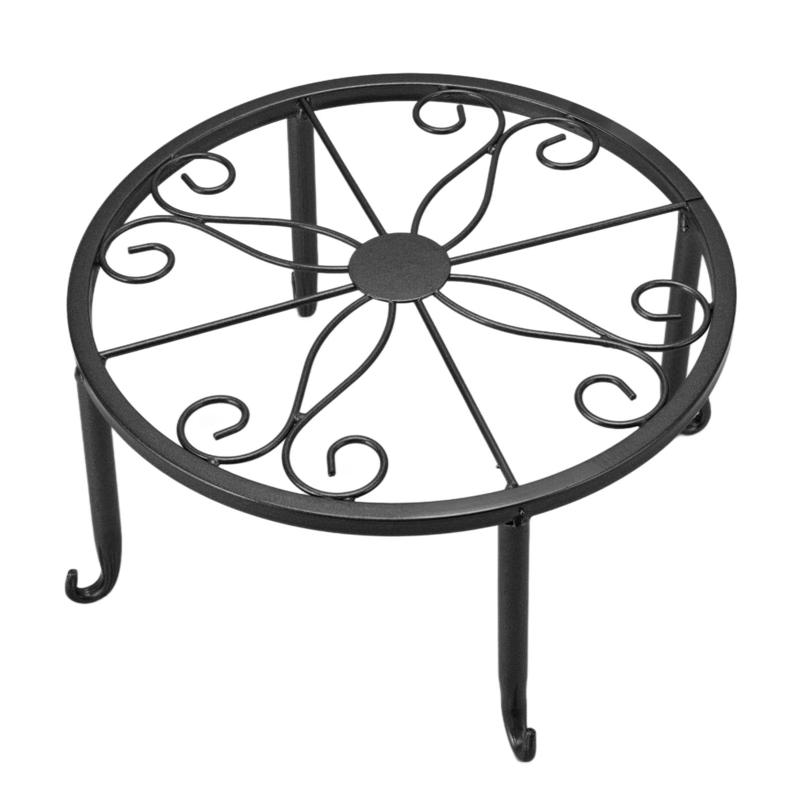 Cosiki Single Layer Flower Pot Stand - Sturdy Garden Plant Holder for Indoor & Outdoor Decor, Balcony, Patio, and Home Gardening
