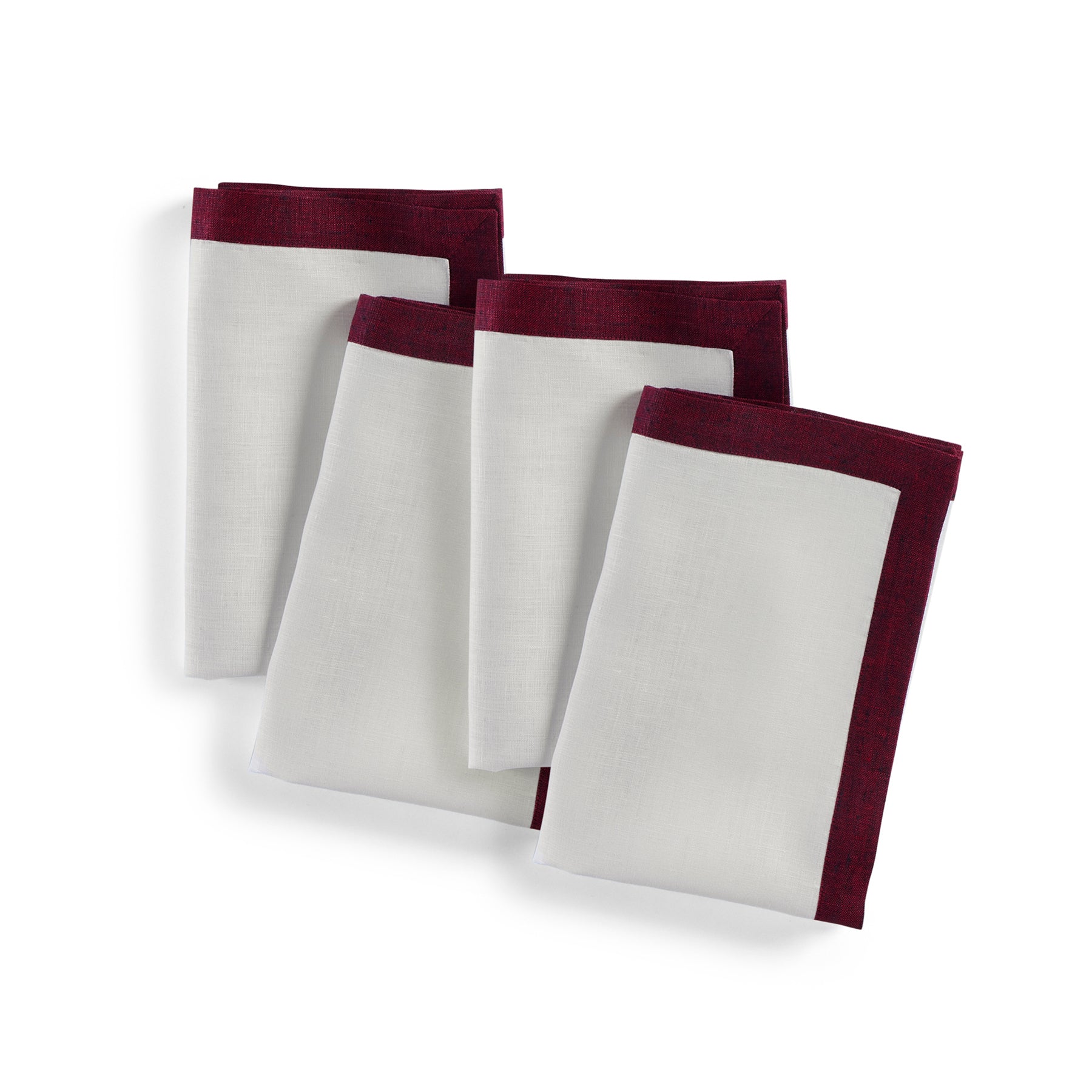 Premium Classic Cotton Napkins - Set of 4 for Elegant Dining, Dinner Parties & Home Decor | Soft, Durable & Washable Table Linens
