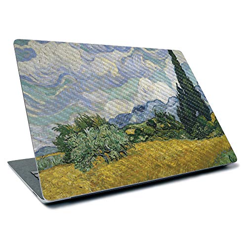 Wheatfield With Cypresses