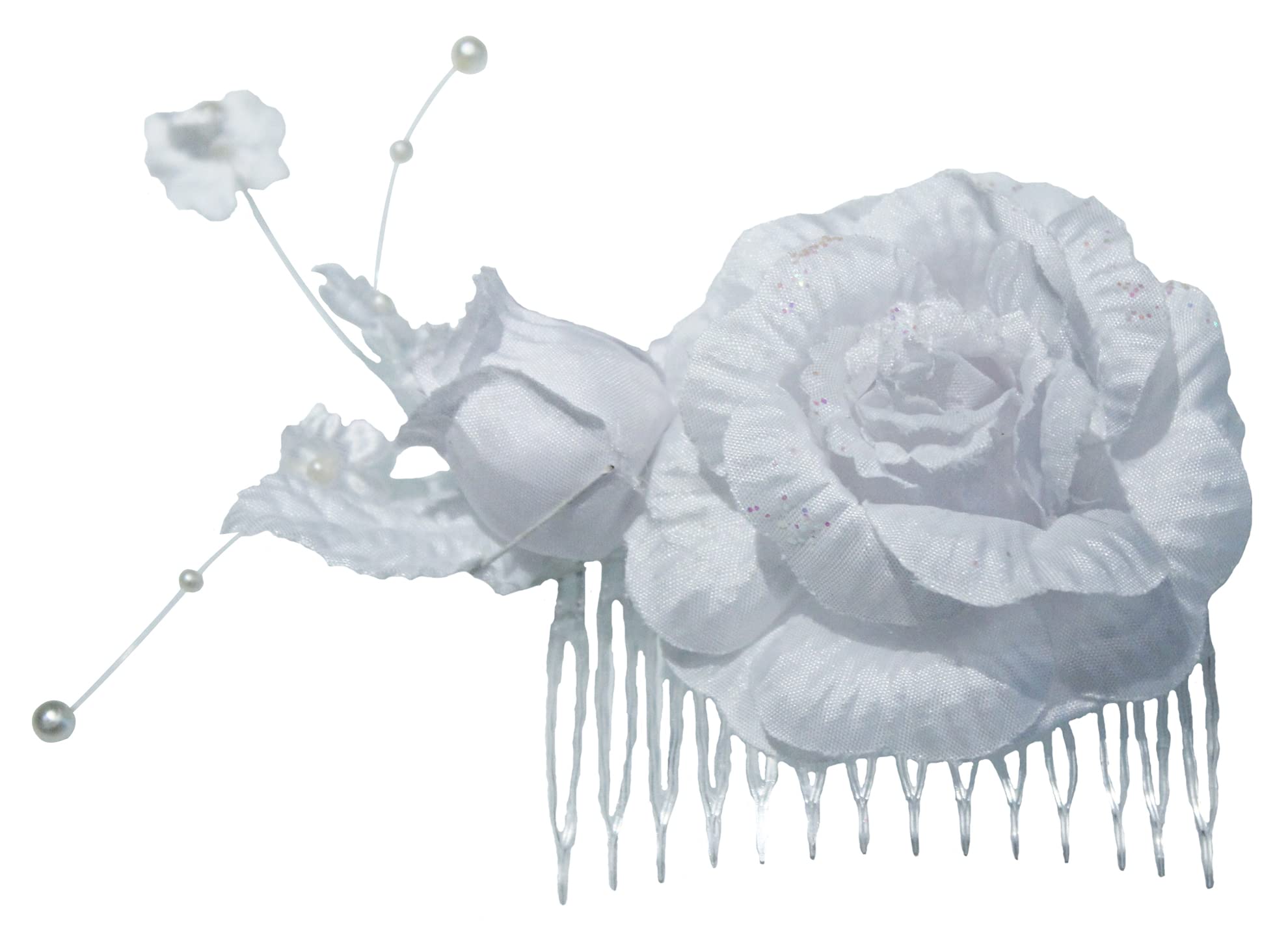 La Belleza Hair Comb for Women & Girls - Elegant Side Comb Hair Accessory, Tiara, Hair Ornament, Clips & Vines - Perfect for Weddings, Prom & Special Occasions
