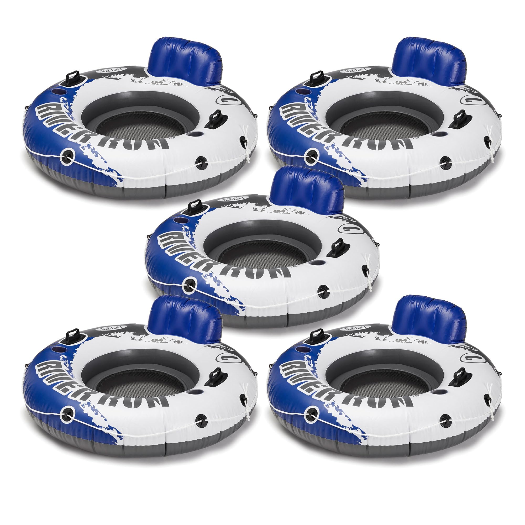 Intex River Run Connect Lounge - Inflatable Pool Float for Relaxation, Sunbathing & Lounging in Pool, Lake or Beach - Perfect for Summer Fun & Vacation