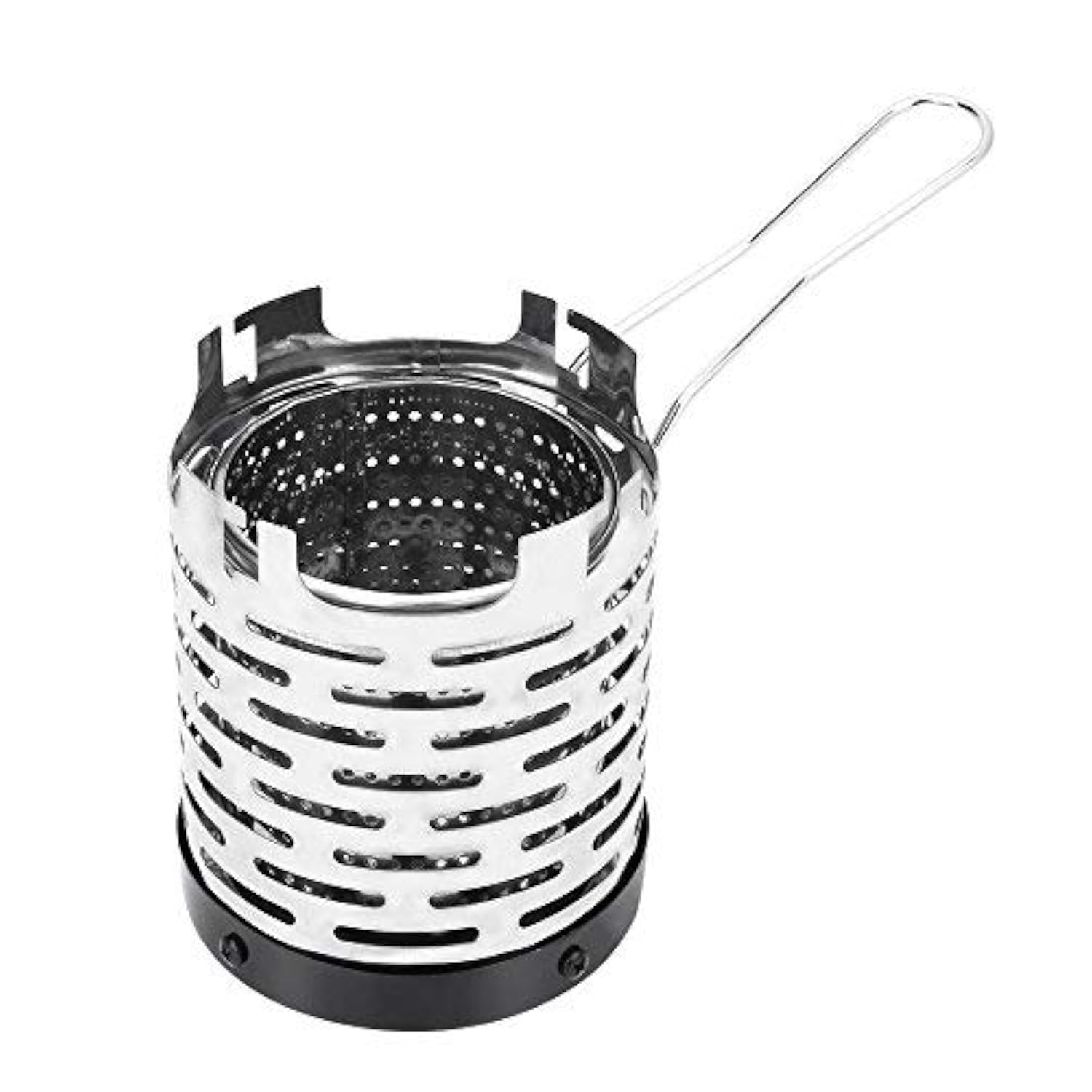 Portable Stainless Steel Camping Heater - Mini Tent Warmer for Outdoor Backpacking, Hiking & Survival Gear | Compact Folding Design for Cold Weather Adventures, Emergency Heating & Wilderness Trips