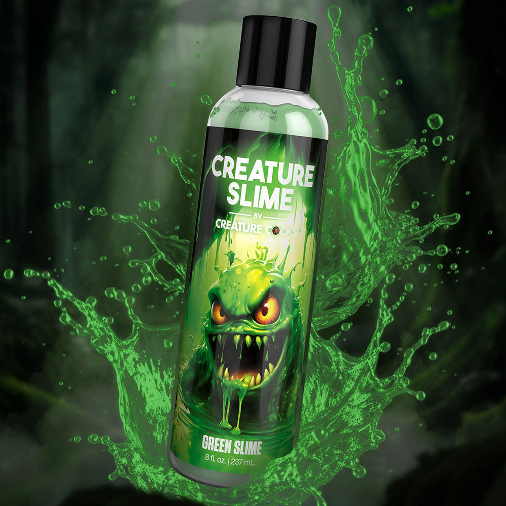 Creature Slime Colored Water-Based Personal Lubricant - Long-Lasting & Hypoallergenic for Enhanced Intimacy & Sensual Massage