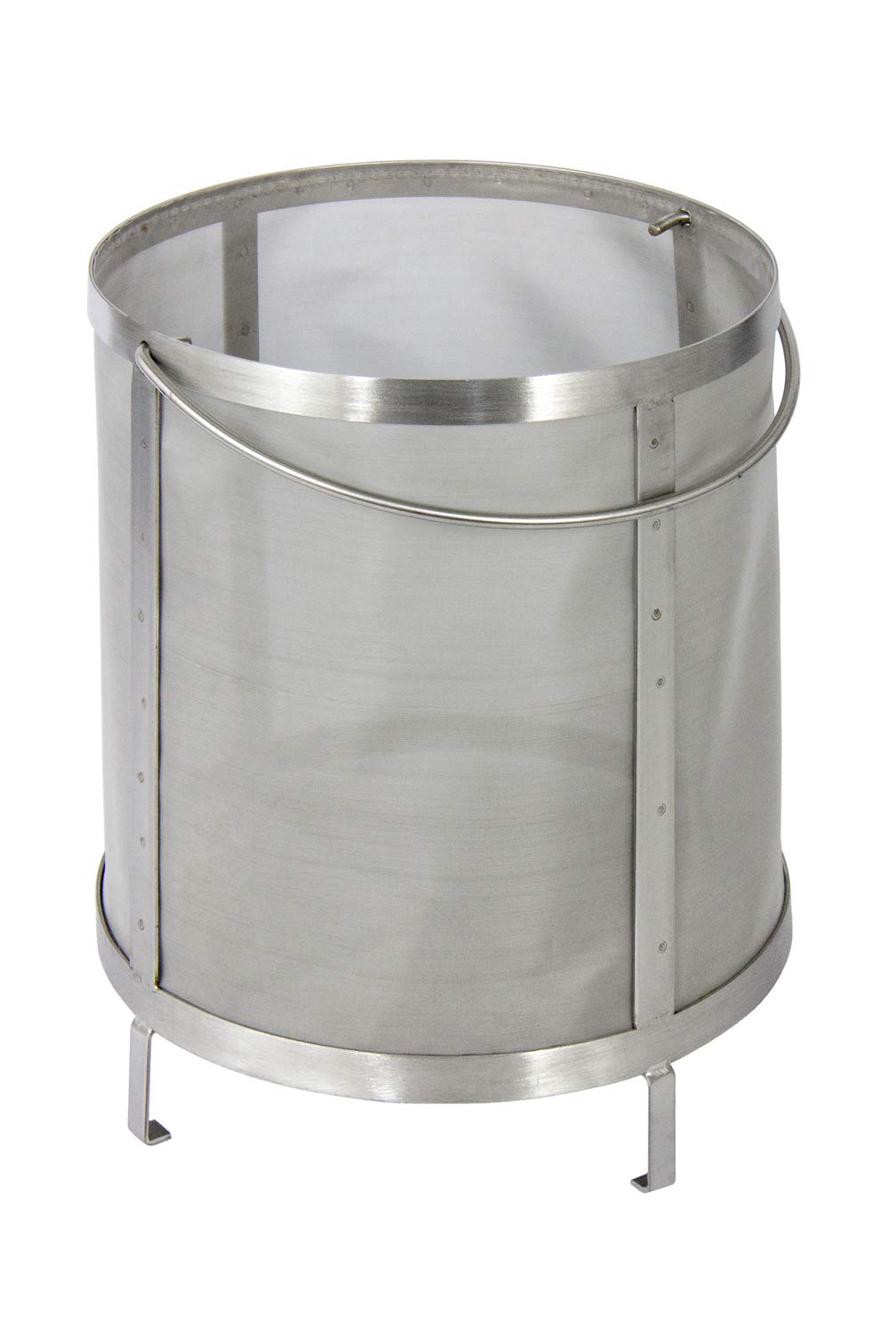 Kegco 8 Gallon Stainless Steel Coffee Filter Basket - Commercial Brewing & Home Coffee Making Accessory for Cold Brew, Iced Coffee & Espresso Machines