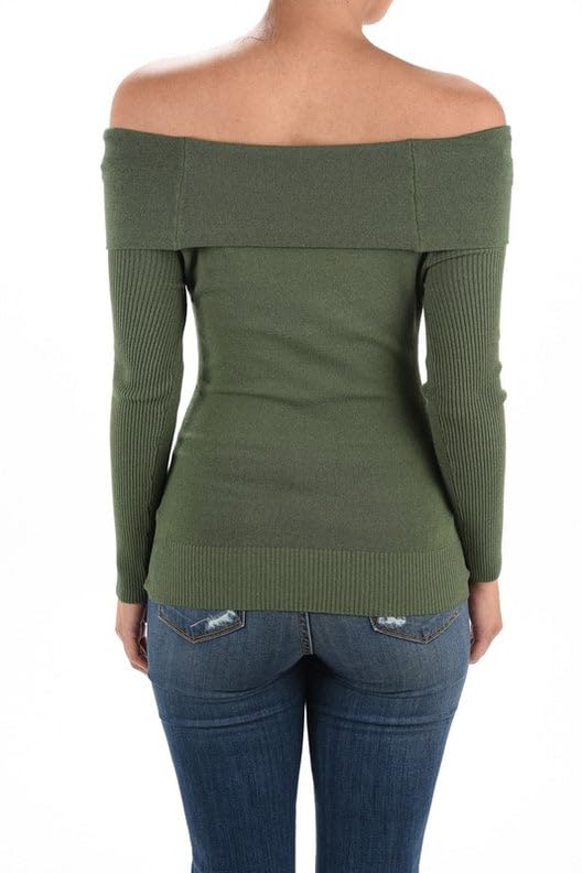 YEMAK Women's Lightweight Waffle Knit Pullover Sweater - Long Sleeve Crewneck Casual Knitted Top for Fall & Winter | Cozy Loungewear, Office Wear, Weekend Outfits