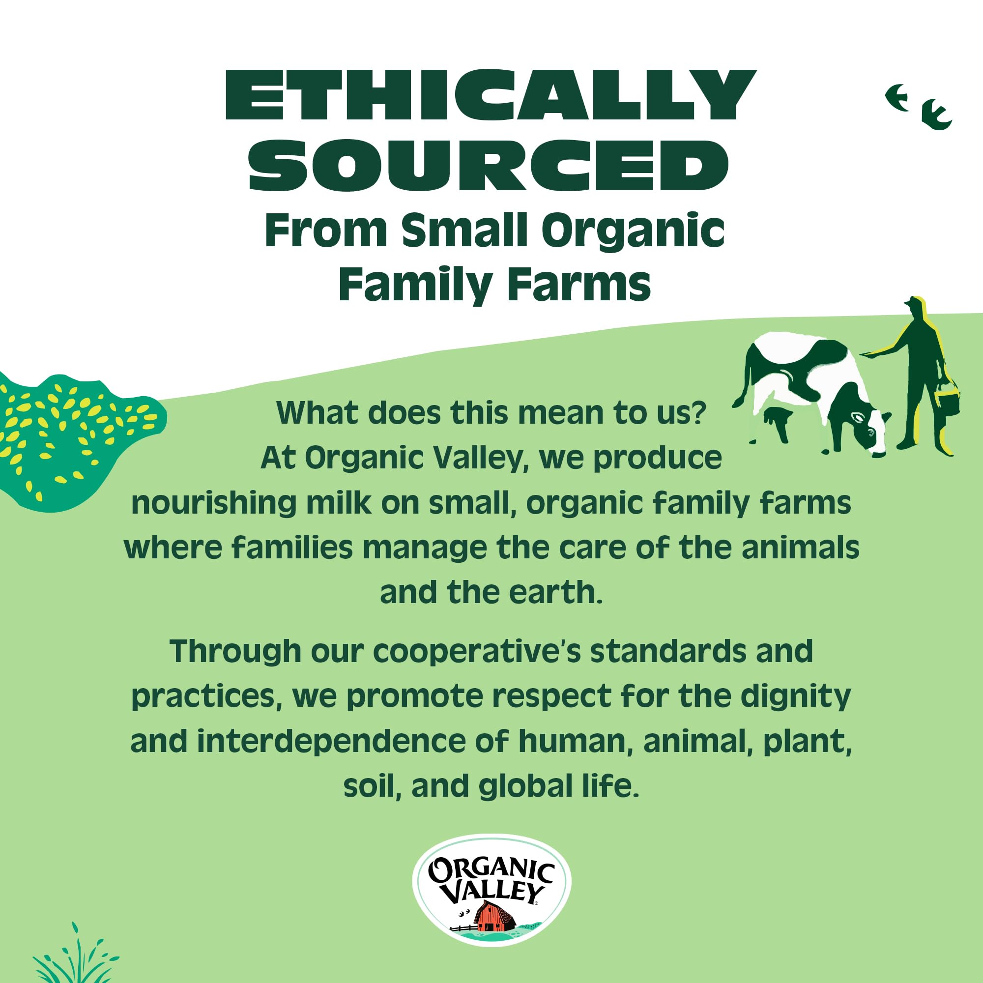 Organic Valley Fat Free Milk - Ultra Pasteurized, Lactose Free, 64 Fl Oz (Half Gallon) - Perfect for Smoothies, Coffee & Healthy Breakfasts