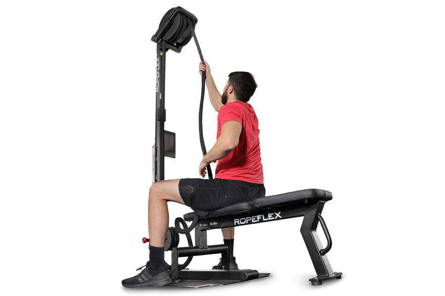 Ropeflex RX2500 Upright Rope Trainer - Premium Home Gym Equipment for Full-Body Workout | Perfect for Cardio, Strength Training & Fitness Enthusiasts | Summer Sale with Extra 6% Off