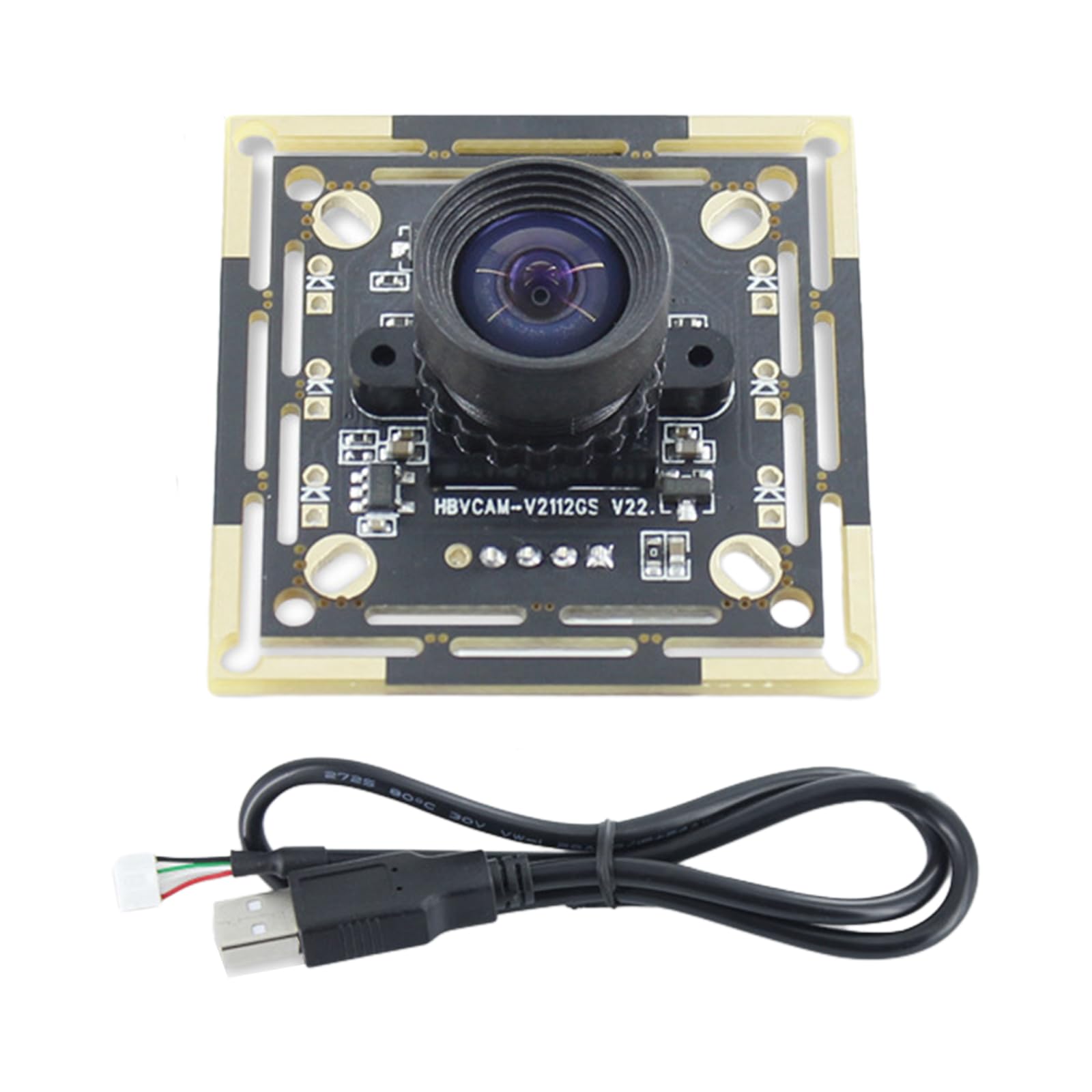 Paopaoldm OV7251 0.3MP Global Shutter Camera Module - Industrial Speed Camera with Exposure Adjustment | Perfect for Traffic Monitoring, Machine Vision & Automation Systems