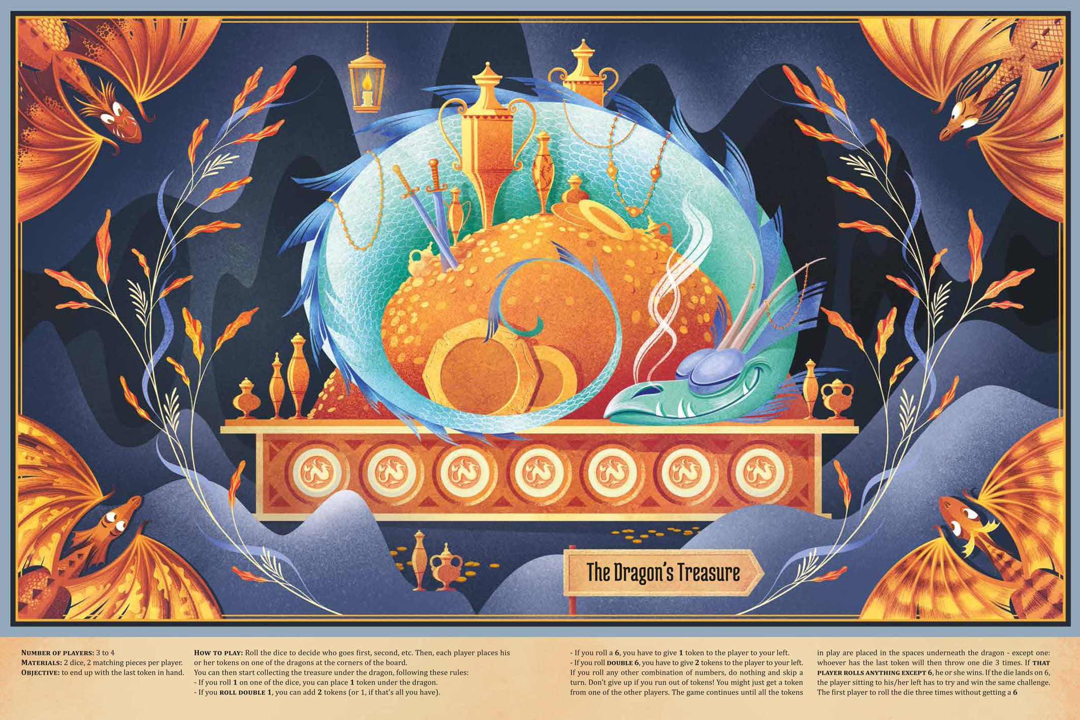 The Big Book of Dragon Games - Ultimate Collection of Fantasy Board & Card Games for Kids & Adults | Perfect for Family Game Nights, Birthday Parties & RPG Enthusiasts