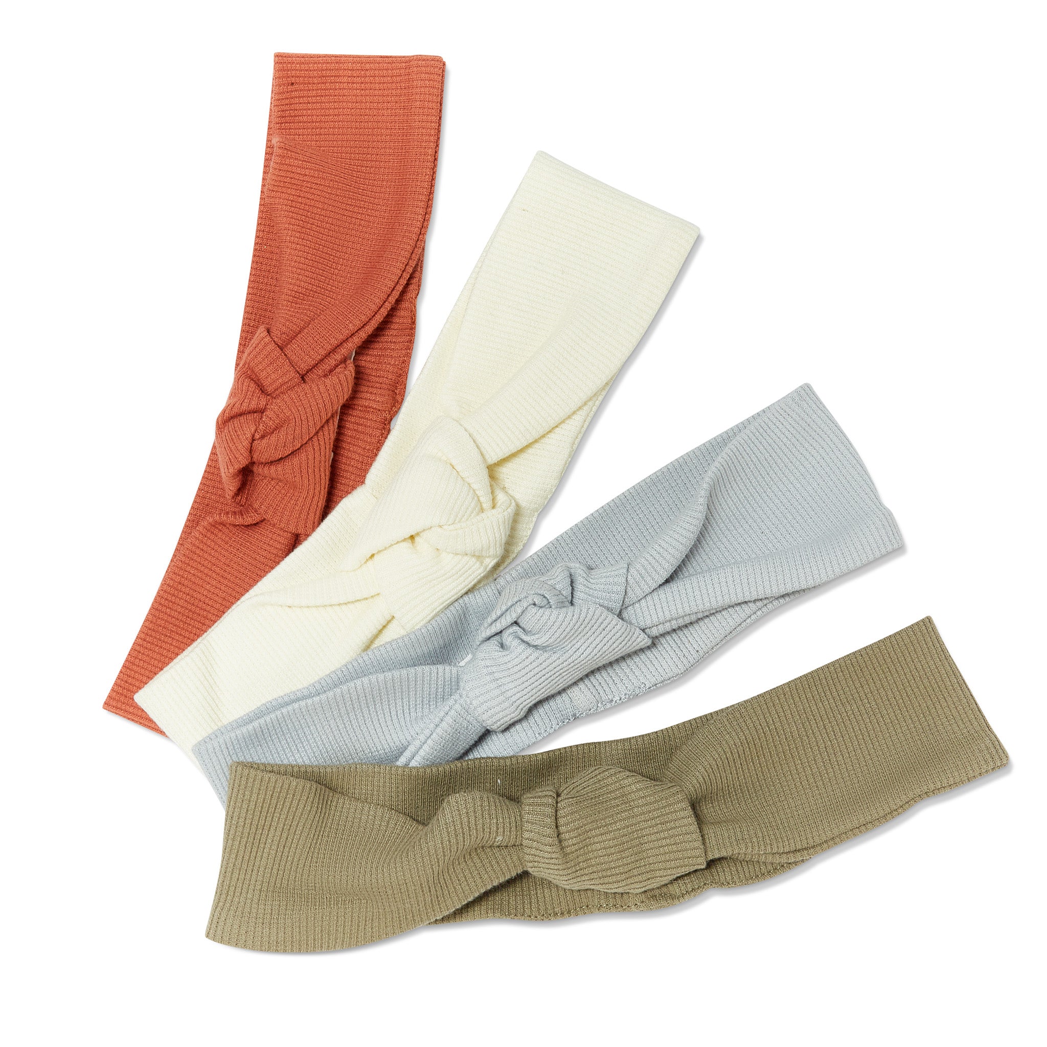 Organic Twist Baby Headband - Soft & Stretchy Newborn Headwrap for Girls & Boys - Perfect for Photography, Holidays & Everyday Outfits