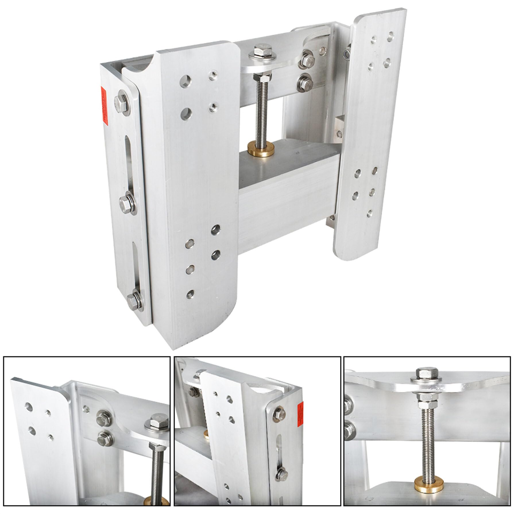 GXYWADY 6 Inch Setback Adjustable Outboard Boat Jack Plate JPL4500 - Replacement for Boat Steering System - Perfect for Marine Boating, Fishing & Water Sports