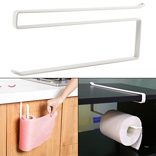 Stainless Steel Under Cabinet Paper Towel Holder - Kitchen Roll Hanger & Storage Organizer for Easy Access | Perfect for Kitchens, Bathrooms, RVs & Camping