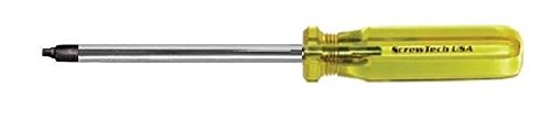 Alfa Tools SCD132#3 10-Inch Square Recess Screwdriver Set (12-Pack) - Perfect for Construction, Furniture Assembly & DIY Home Repairs