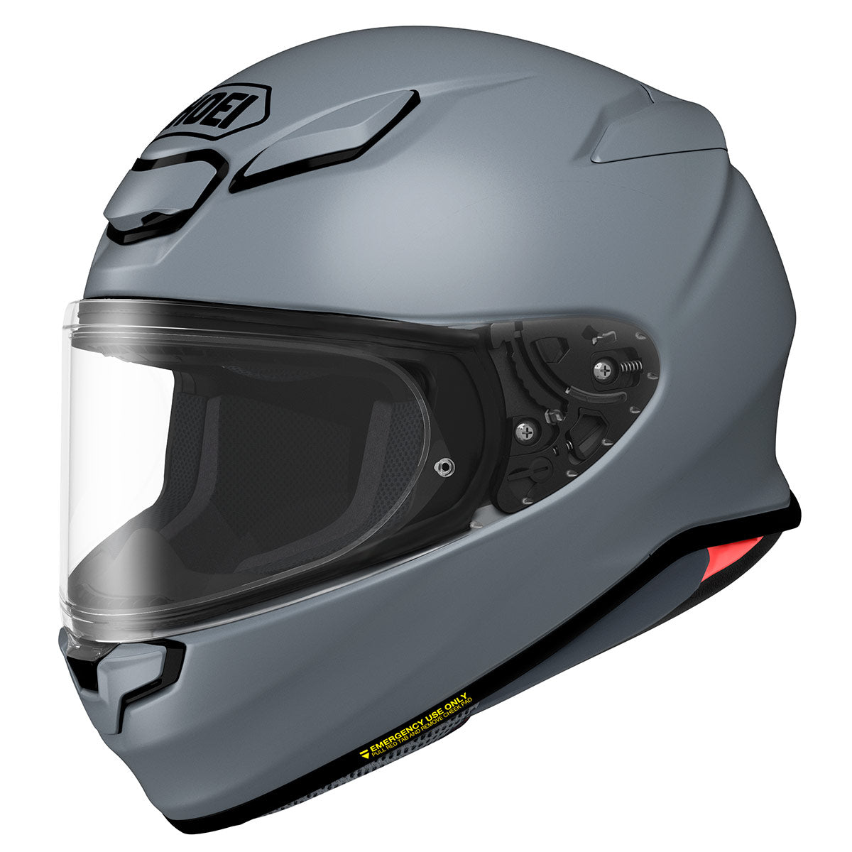 Shoei RF 1400 Full Face Motorcycle Helmet - Basalt Grey | DOT & ECE Certified | Lightweight & Aerodynamic Design for Street & Sport Riding