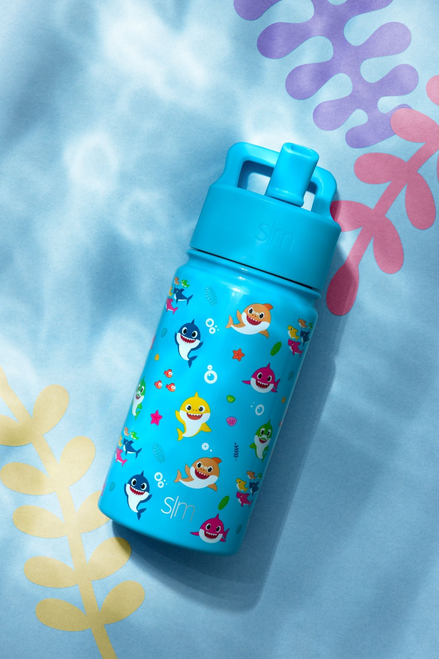 Summit Kids Water Bottle with Straw Lid - BPA Free, Leak Proof, Insulated Stainless Steel Bottle for School, Sports & Outdoor Activities