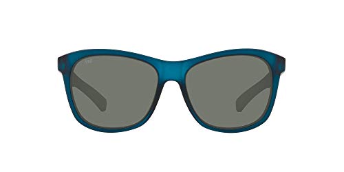 Costa Del Mar Men's Vela Rectangular Polarized Sunglasses - UV Protection, Lightweight Frame for Outdoor Sports & Driving