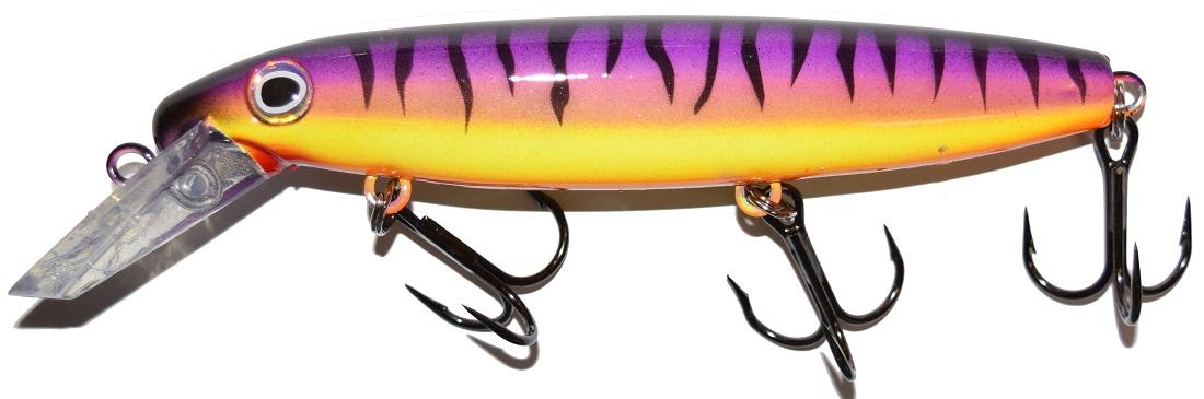 Bucher Suspending Depth Raider Crankbait Fishing Lure - Topwater Bass Fishing Bait for Freshwater & Saltwater - Perfect for Deep Diving, Trolling, and Casting in Lakes & Rivers
