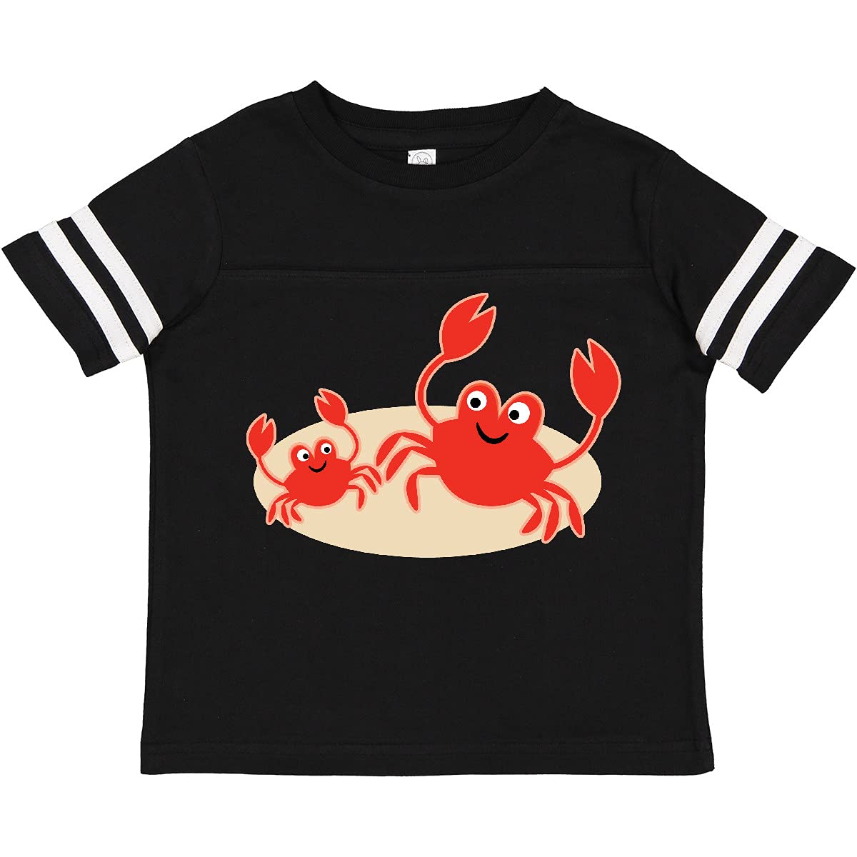 Inktastic Cute Beach Crabs Vacation Toddler T-Shirt - Soft Cotton Tee for Boys & Girls, Perfect for Summer Beach Trips & Family Holidays