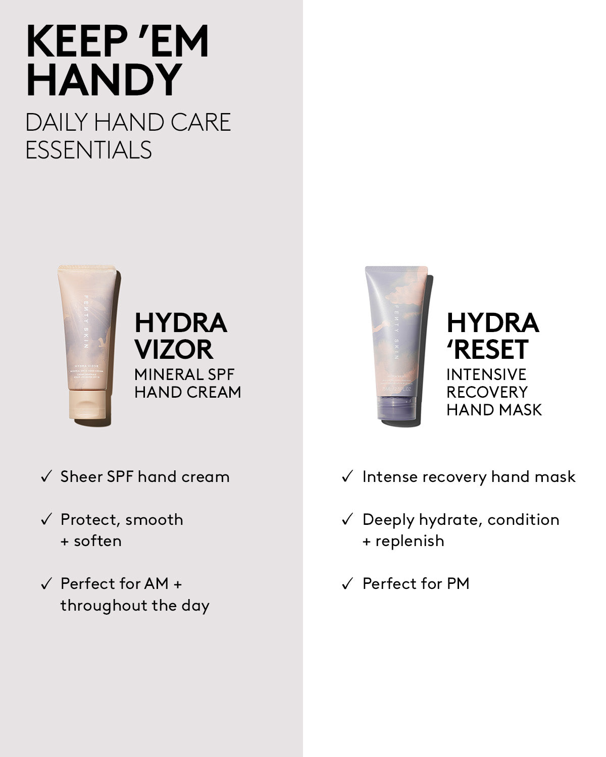 Hydra Vizor Broad Spectrum Mineral SPF 15 Sunscreen Hand Cream - Moisturizing & Protective for Dry Hands - Perfect for Outdoor Activities, Travel & Daily Use