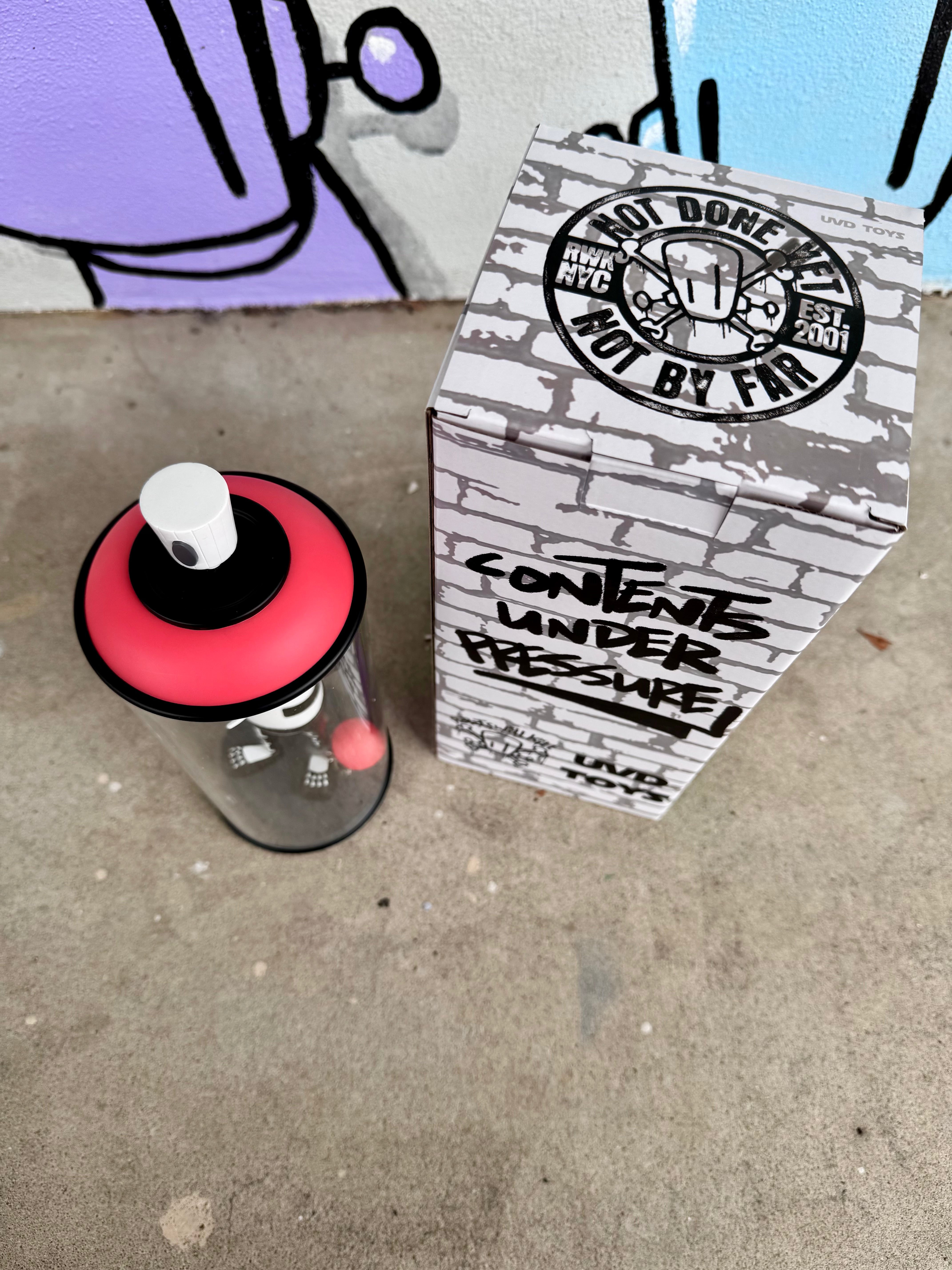ChrisRWK Contents Under Pressure Vinyl Figure - Bones Edition | Limited Edition Art Toy for Collectors | Perfect for Home Display & Office Decor