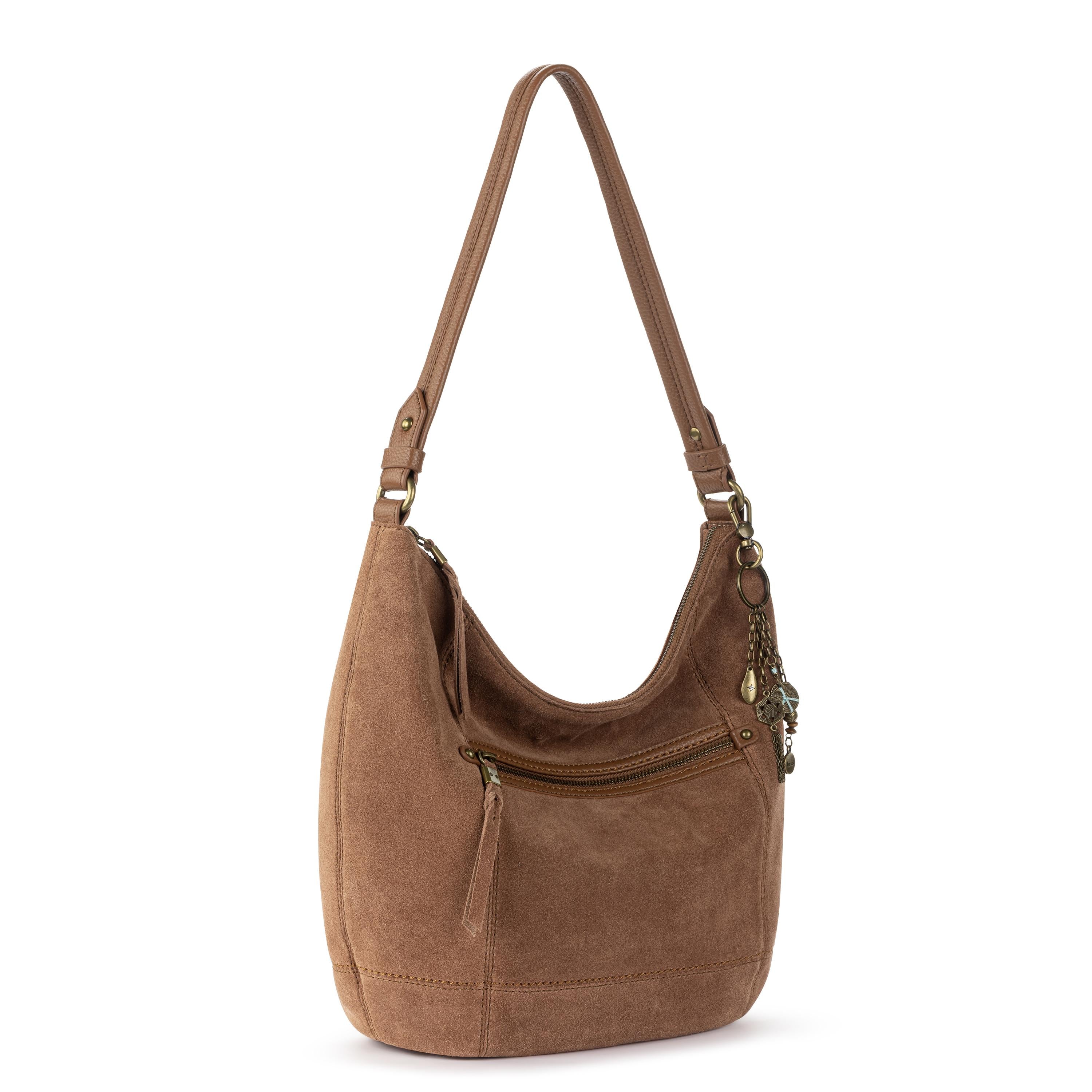 Premium Genuine Leather Hobo Bag with Smartphone Pocket - Perfect Gift Set for Women - Ideal for Work, Travel & Everyday Use