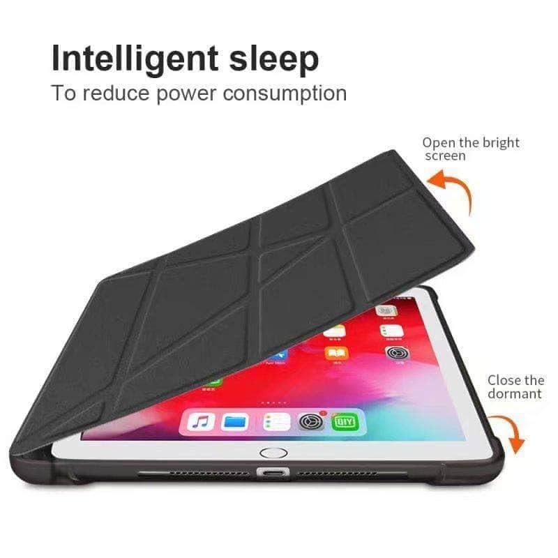Premium iPad 9 Smart Cover with Built-in Apple Pencil Holder - Protective Case for Work, School & Travel | Compatible with 10.2-inch iPad 7th/8th/9th Gen