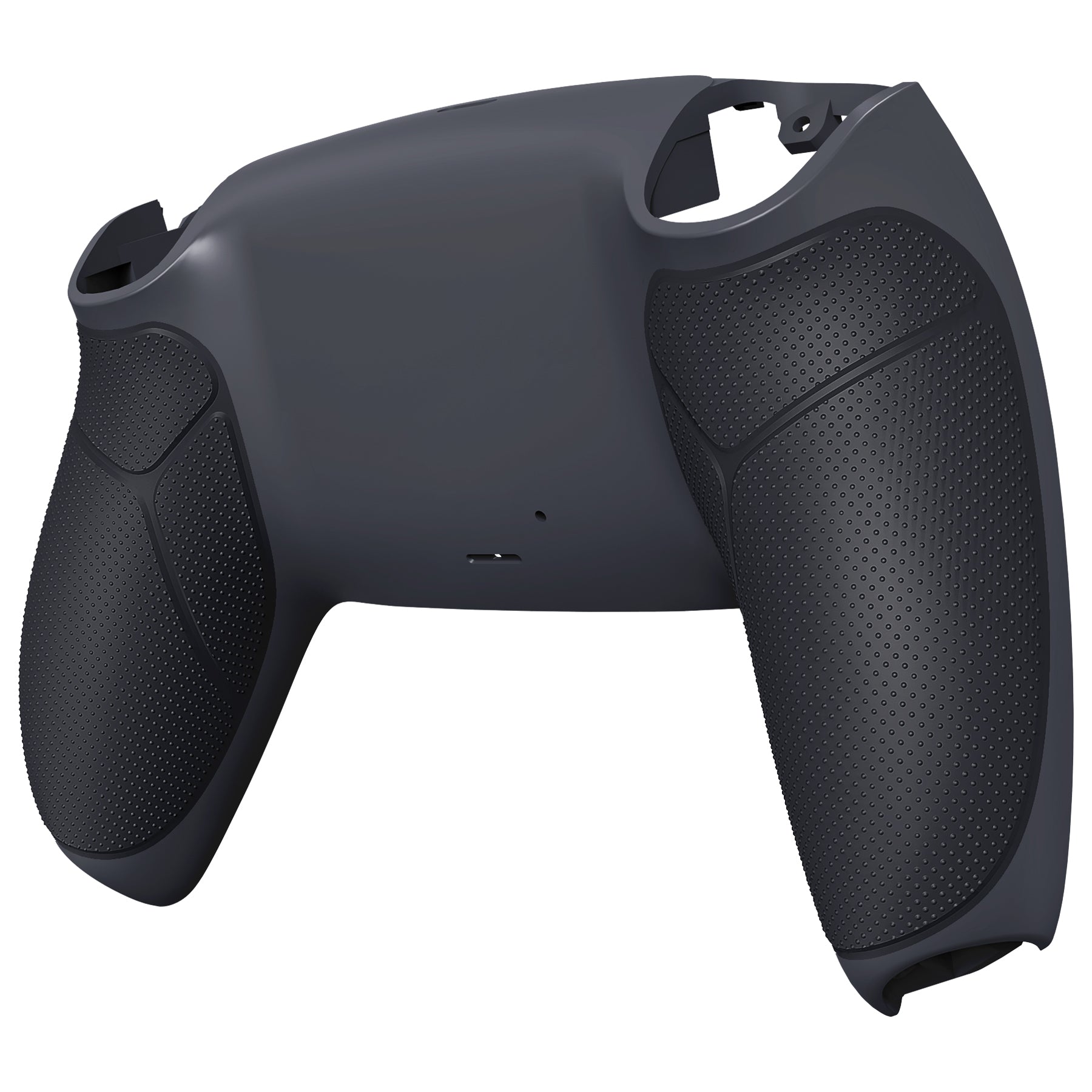 eXtremeRate Classic Gray & Dark Gray Performance Rubberized Back Shell Cover Compatible with PS5 Controller - Replacement Housing for Enhanced Grip & Comfort | Perfect for Gaming, Streaming & Competitive Play
