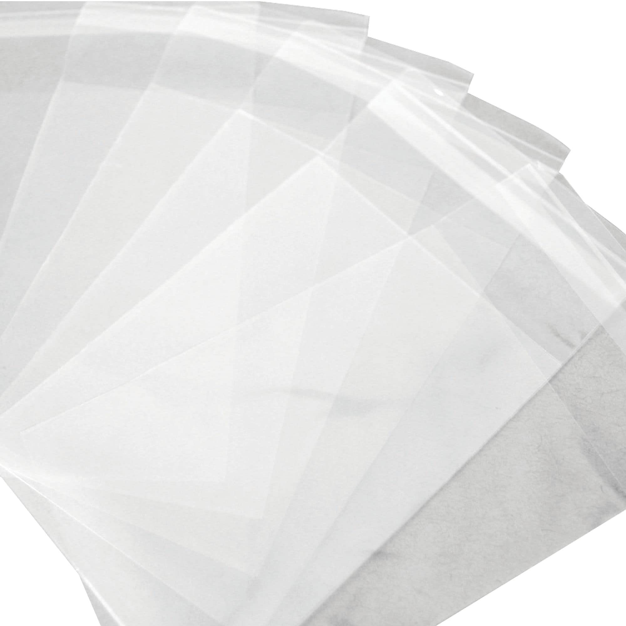 4 x 6 Inch 1.5 Mil Resealable Polypropylene Bags - Small Plastic Storage Bags for Snacks, Crafts, Jewelry & Organizing - Pack of 100