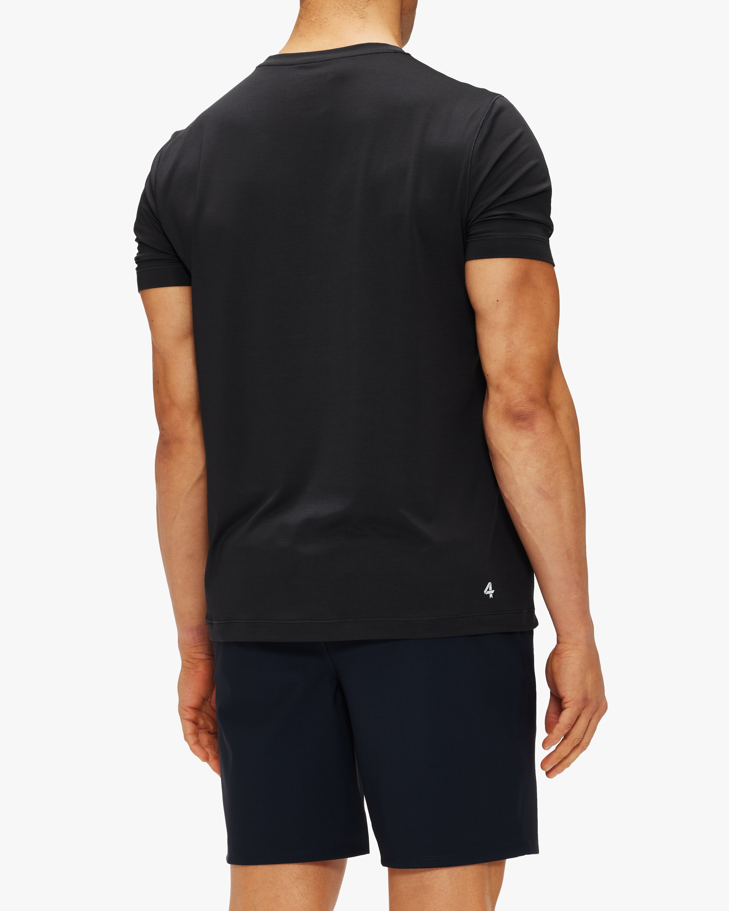 Fourlaps Mach Tee - Men's Performance Running Shirt - Moisture Wicking & Breathable for Gym, Jogging & Outdoor Activities