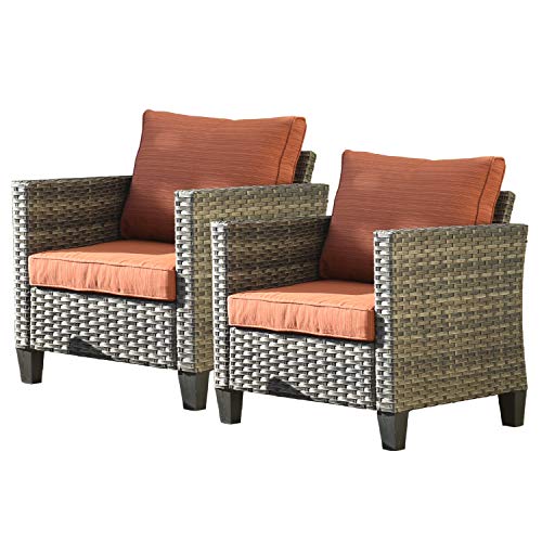 2 Pcs Orange Red