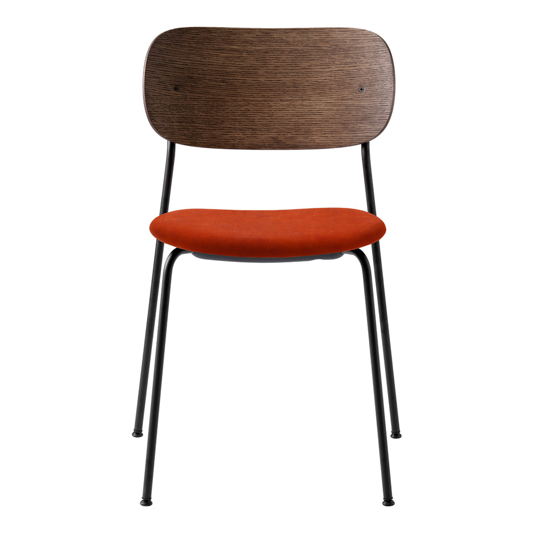 Stackable Upholstered Dining Chairs - Modern Comfort for Home, Office & Restaurant Use