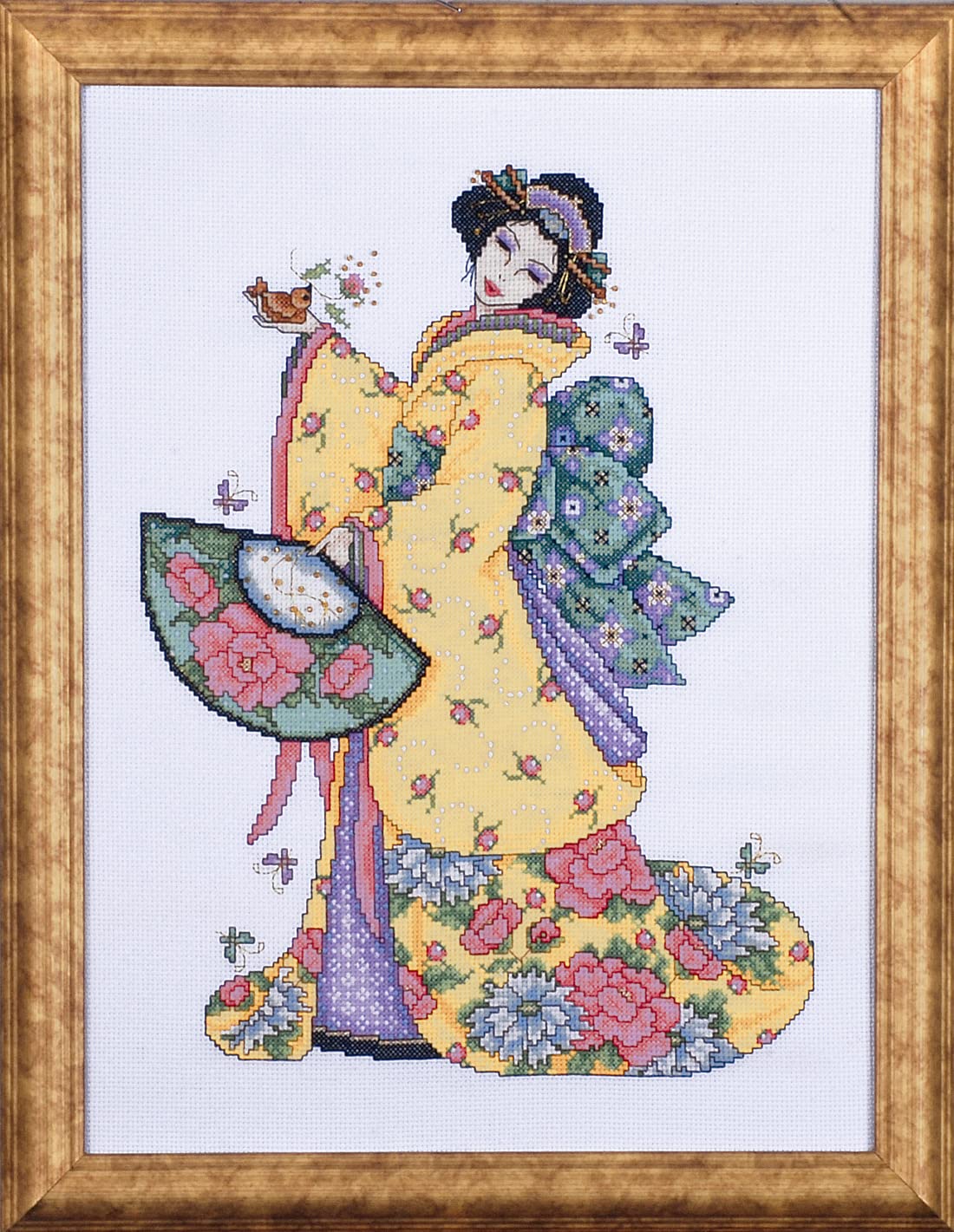 Design Works Crafts Counted Cross Stitch Kit - Multicolor Embroidery Set for Beginners & Adults | Perfect for Home Decor, DIY Gifts & Relaxation