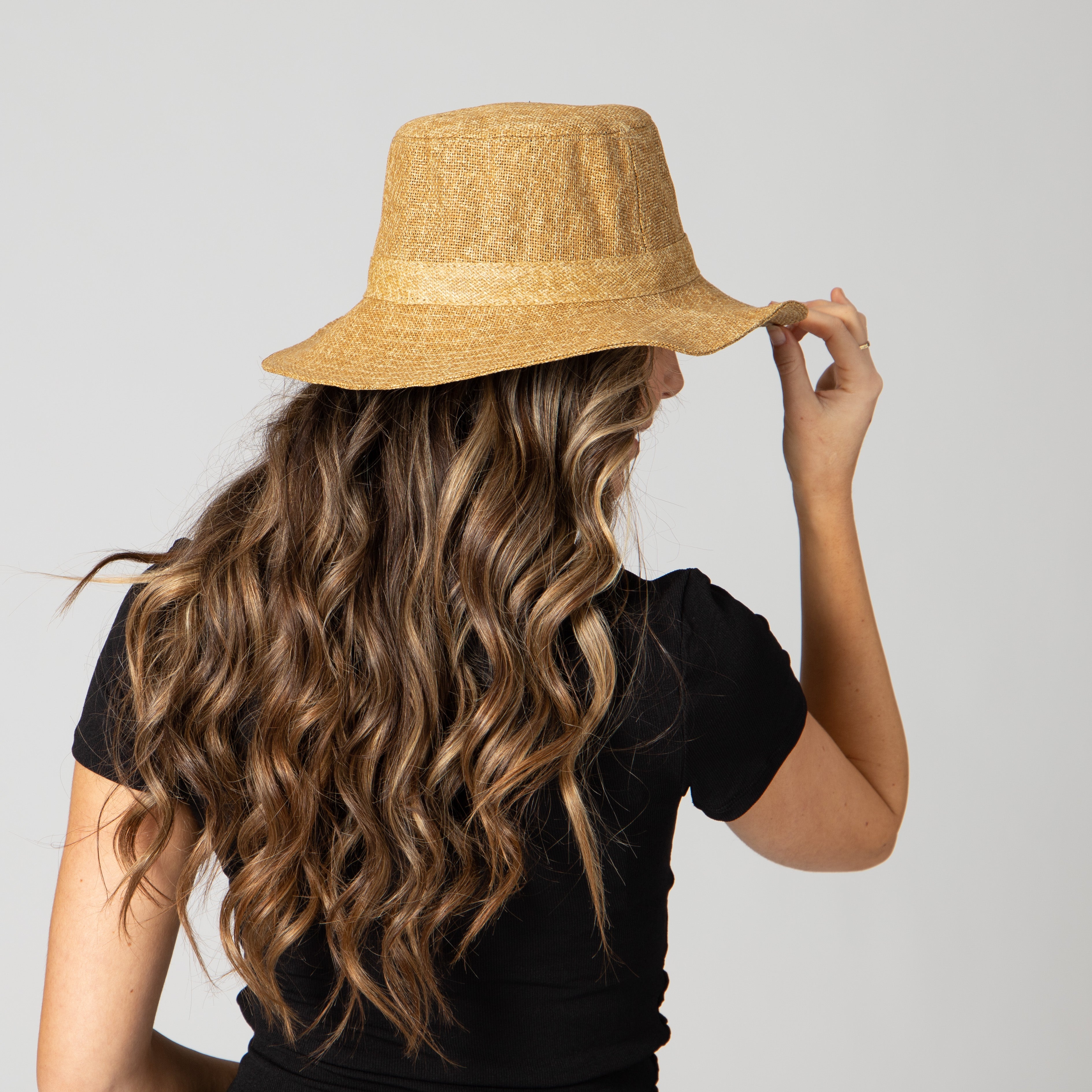 Stylish Women's Wide Brim Bucket Hat - UPF 50+ Sun Protection Summer Beach Hat for Outdoor, Travel & Fashion Accessories