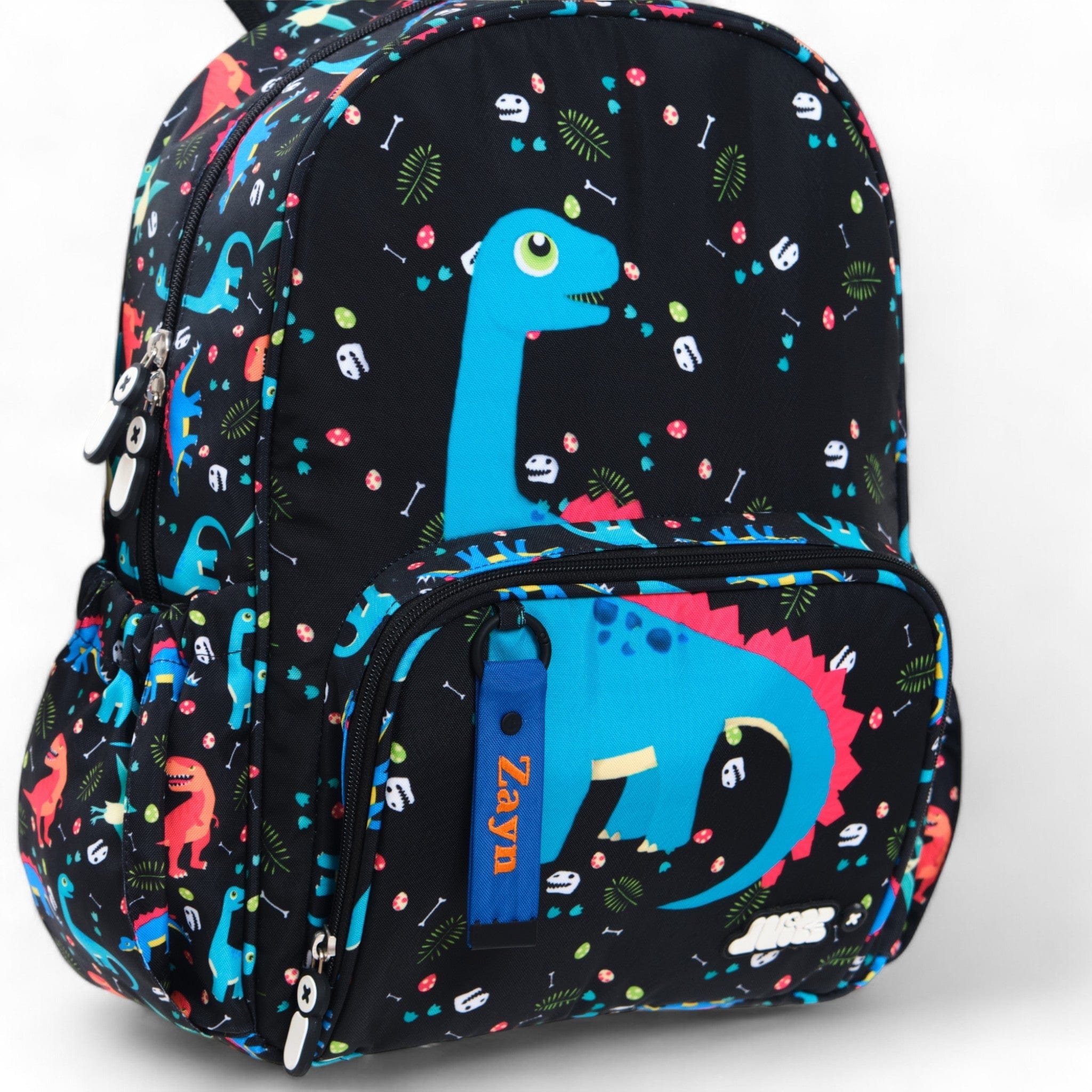 Durable Mighty Dino Medium Backpack for School, Travel & Outdoor Adventures - Water-Resistant Laptop Bag for Kids & Teens