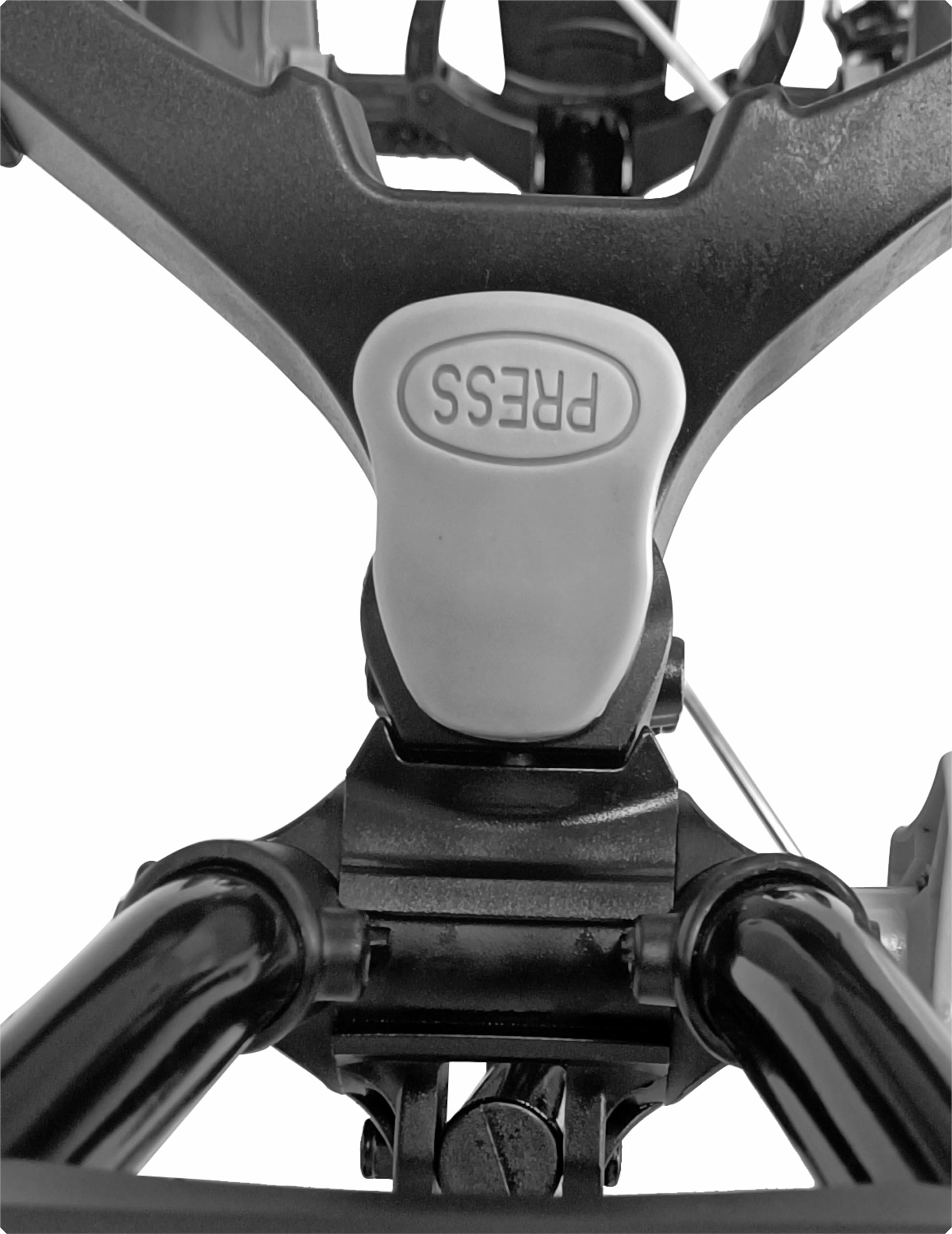 Premium 3-Wheel Golf Push Cart with Foot Brake - 1-Second Quick Fold, Adjustable Handle & Umbrella Holder | Lightweight Aircraft Aluminum Frame | Golf Accessories for Men & Women | Perfect for Golf Courses, Driving Ranges & Outdoor Practice