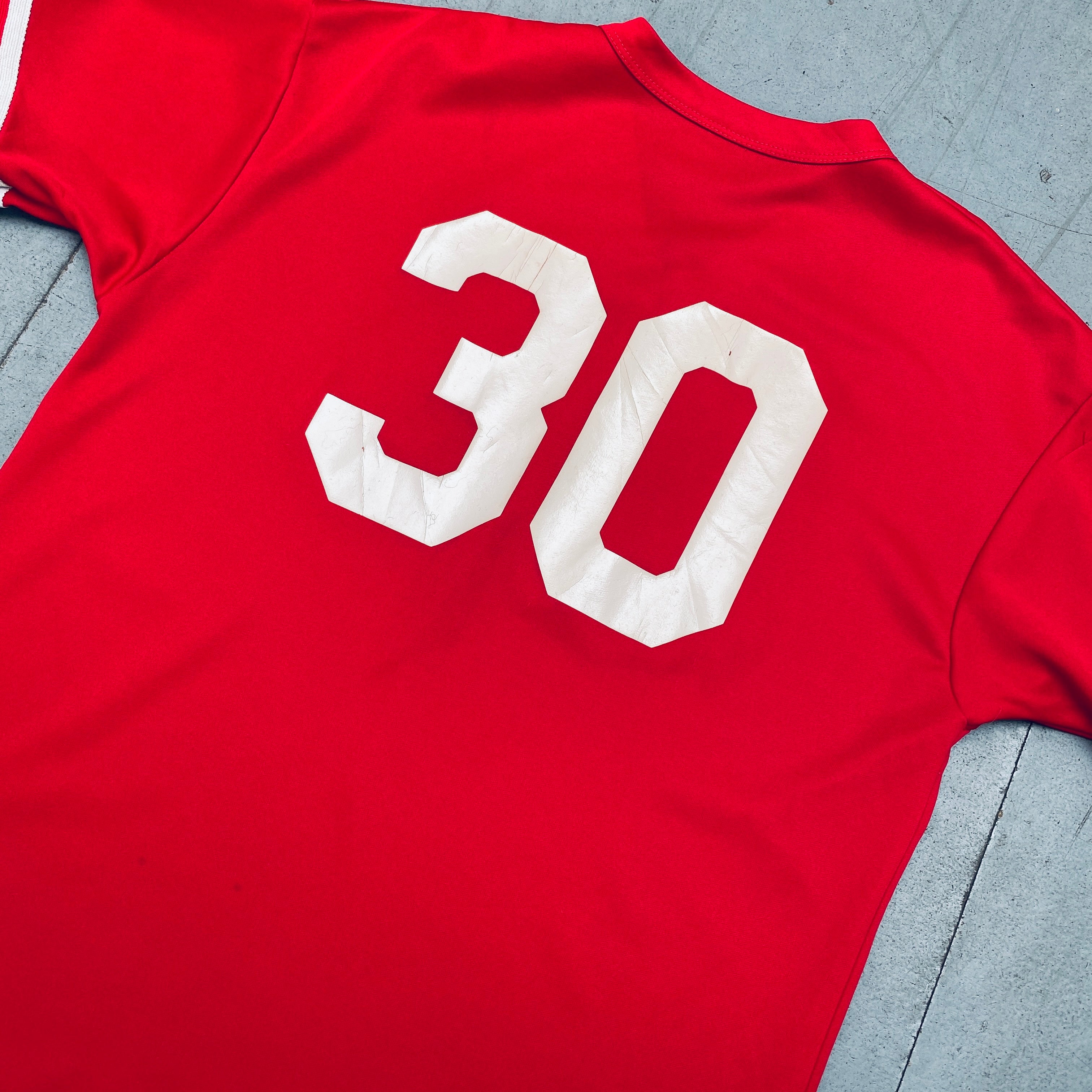 Philadelphia Phillies 2003 Majestic Batting Practice Jersey - Red #30, Size M | Authentic MLB Fan Gear for Games & Casual Wear